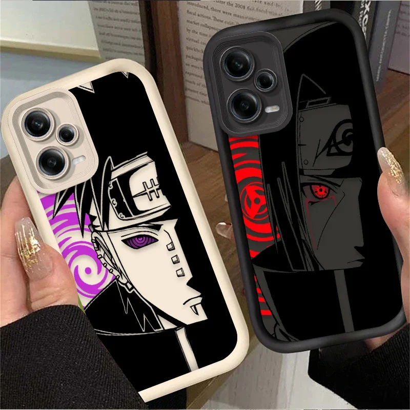 Naruto Itachi and Pain Soft Phone Case - Anime-Inspired Design