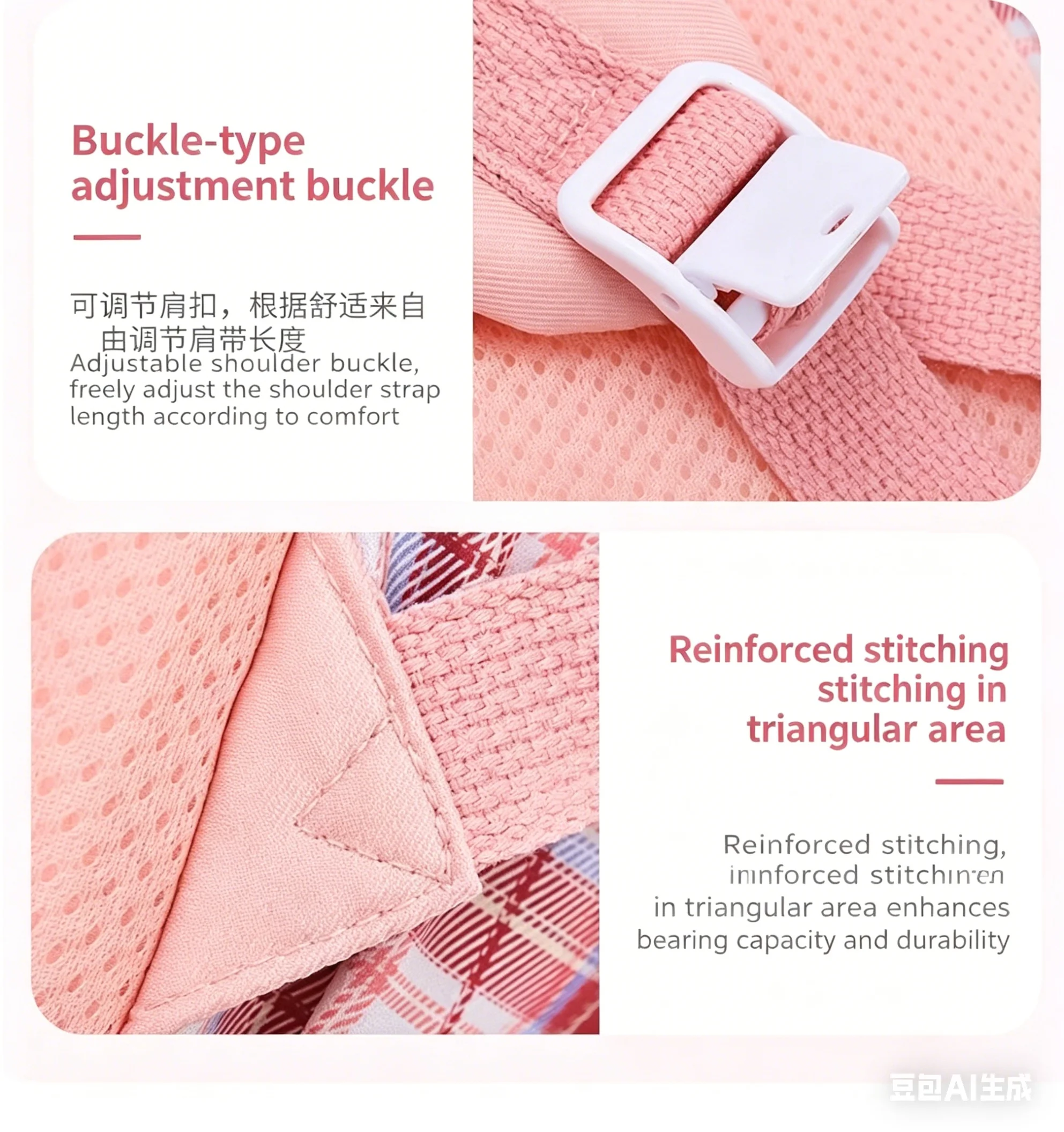 Ergonomic Spine Protecting School Backpack For Girls Waterproof Image 9