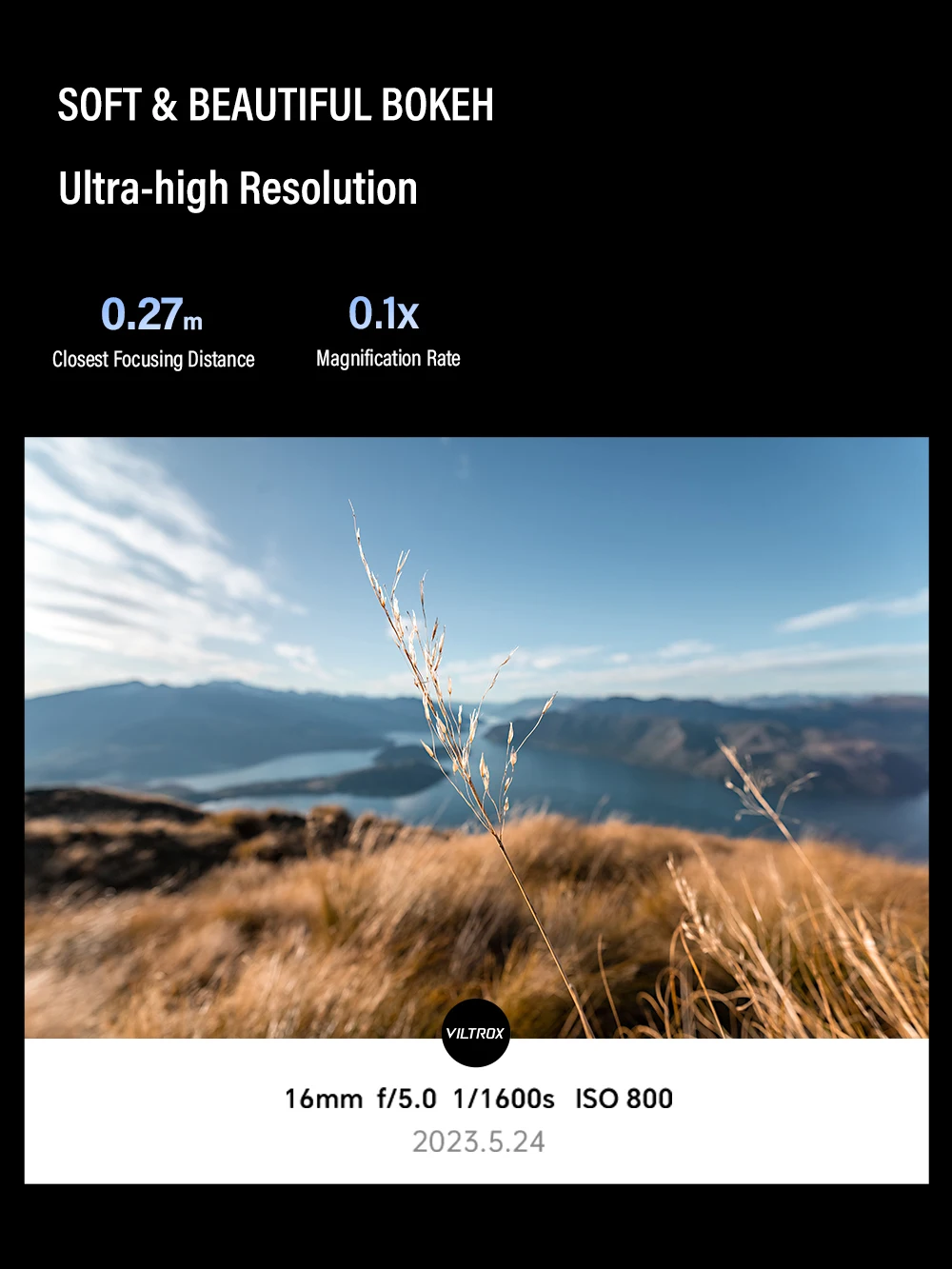 VILTROX 16mm F1.8 Camera Lens For Sony E Nikon Z Full Frame Large Aperture Ultra Wide Angle Auto Focus Screen Z6 Z8 camera lens