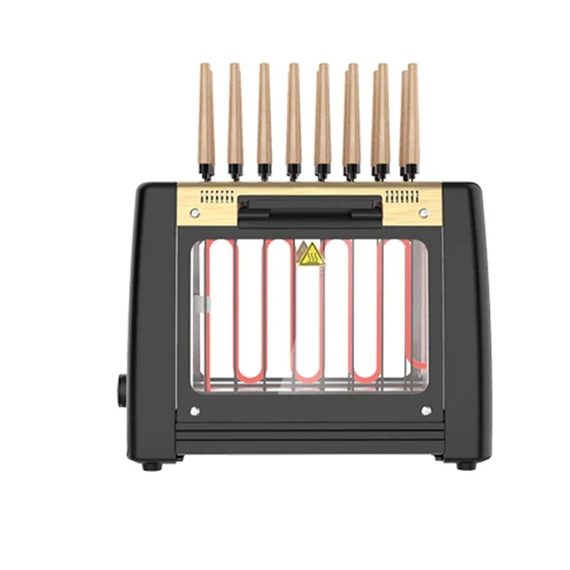 Smokeless Rotary Electric Grill 220V/1200W Barbecue Grill Barbecue Grill Household Automatic Rotating Skewers Machine 4