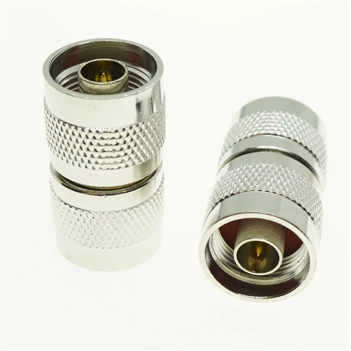 1Pcs N Type Male To N Male Plug Connector Plug Double Straight RF Coaxial Adapter Coax Connector