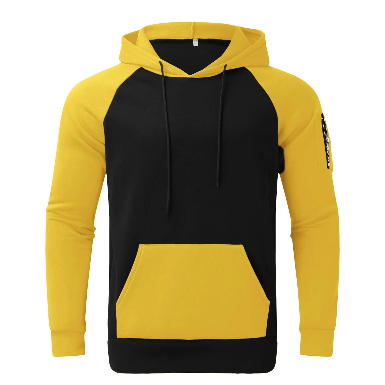 SUDADERA AMARILLA CON CAPUCHA – RAV®️