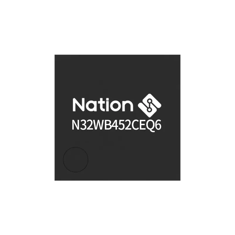 

N32WB452LEQ6 Low Power Bluetooth BLE5.0 Chip QFN48 Package 10Pcs/lot