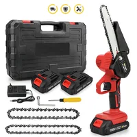 6 Inch Chain Saw Cordless Electric Saw Handheld Garden Logging Chainsaw Wood Cutting Power Tool for Makita 18V Battery 1
