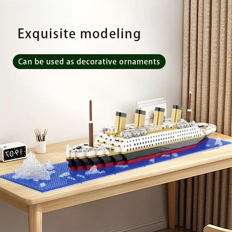 Building Blocks Titan Micro Particle CHILDREN'S Building Block Toys Desktop Decorations Puzzle Assembly Toys