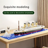 Titan Micro Particle Building Blocks, CHILDREN'S Building Block Toys Desktop Decorations Puzzle Assembly Toys 1