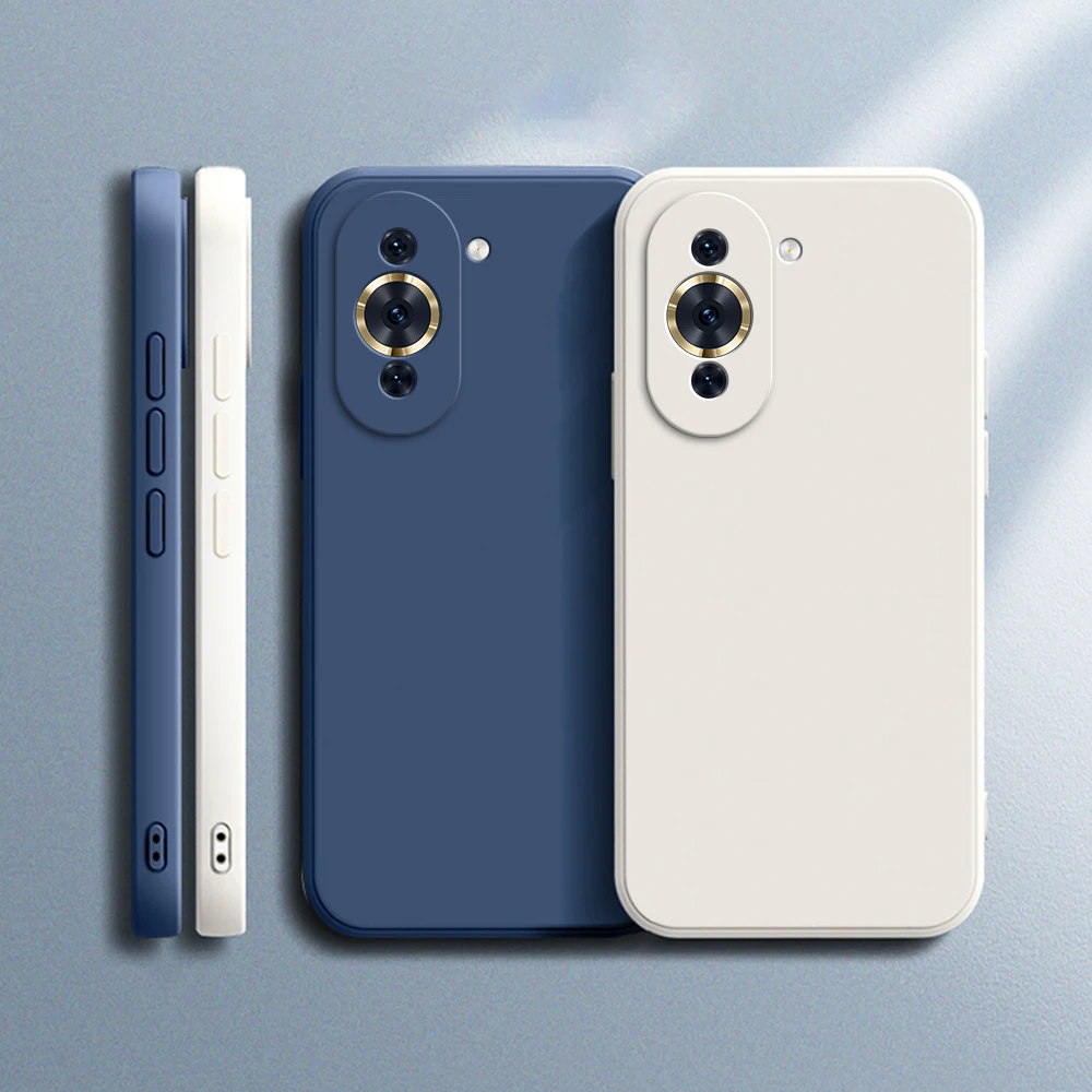 BORYA Cover per Huawei Nova 10 Pro, Ultra Sottile Antiurto TPU+PC Bumper Custodia, Morbida Smerigliato Traslucido Silicone Case con Magnetico