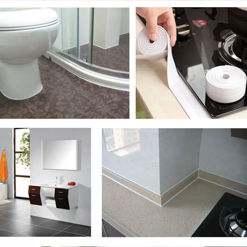 fita apertada de agua caulkstrip cozinha caulk 05