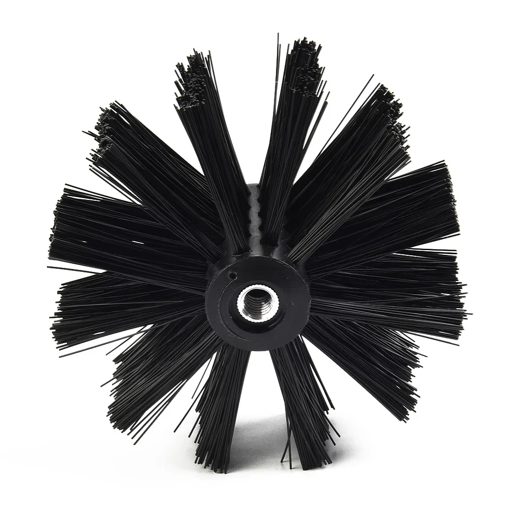 Eradicate Lint And Debris Build Up With 100/150mm Chimney Lint Remover Nylon Brush For Safe And Effective Cleaning