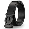 High Quality 34mm Work Business Strap Male men Belts Metal Buckle Brand Leather Belt Men Famous Luxury belt for men jeans