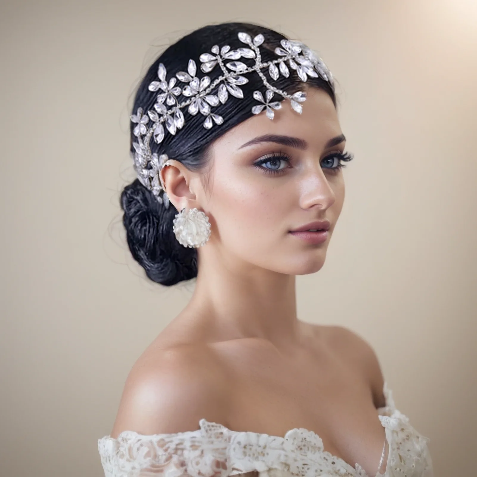 

Роскошная Свадебная Тиара для волос HP239, свадебные головные уборы, свадебные аксессуары для волос, женские Украшения для волос, свадебные аксессуары, головной убор невесты