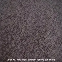 Premium 0.9mm Soft Self - Adhesive Artificial Leather for DIY Crafts & Upholstery (Dark Brown)