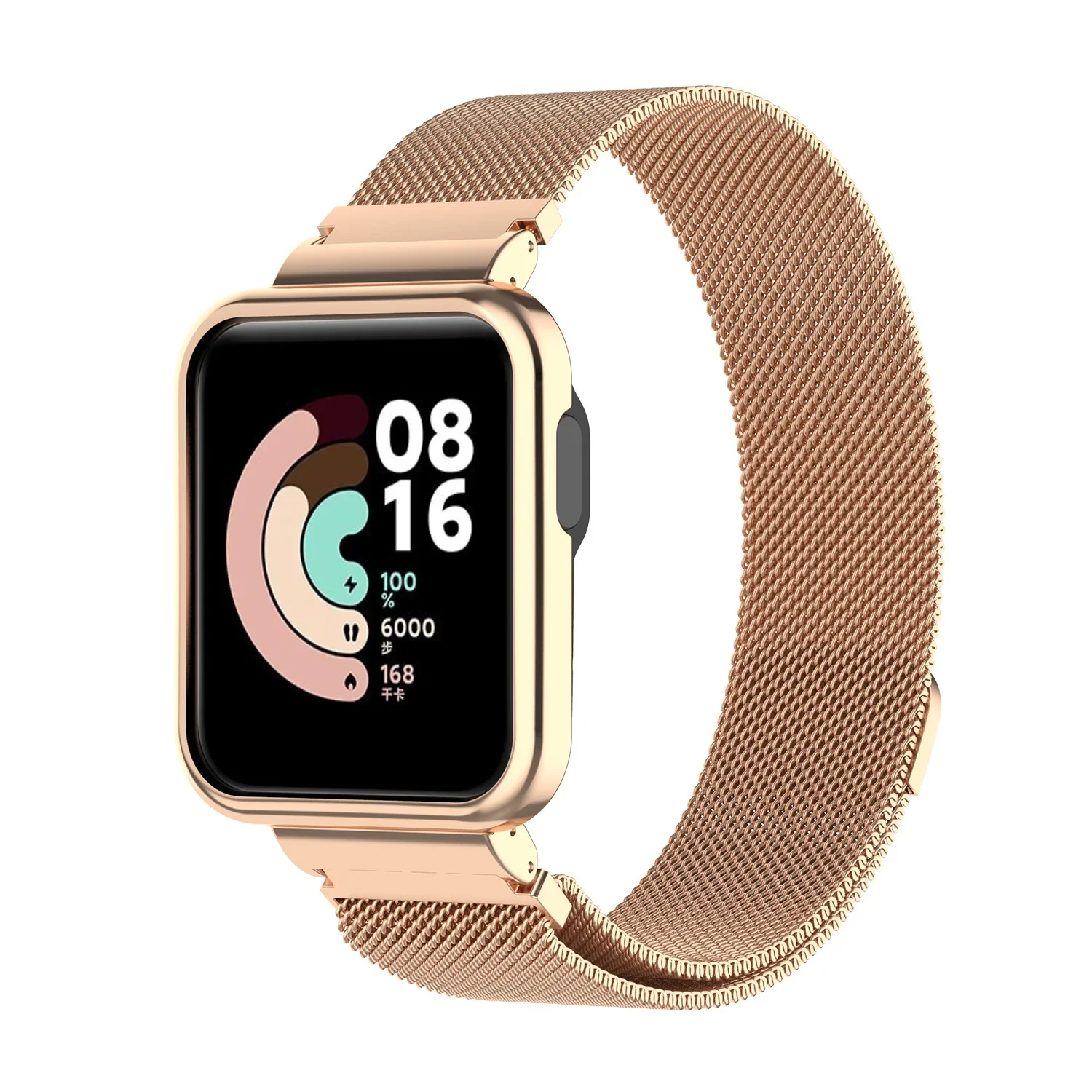 

Ремешок для Redmi Watch 3 Active, браслет для Mi Watch Lite, Магнитная Петля, металлический защитный браслет для Redmi Watch 2 Lite, чехол