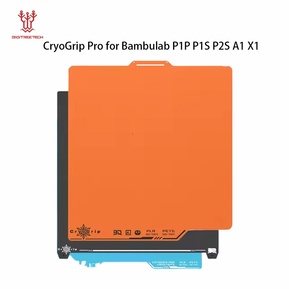 ぴっぴページ BIQU Panda Build Plate CryoGrip Pro Frostbite Spring Steel Double