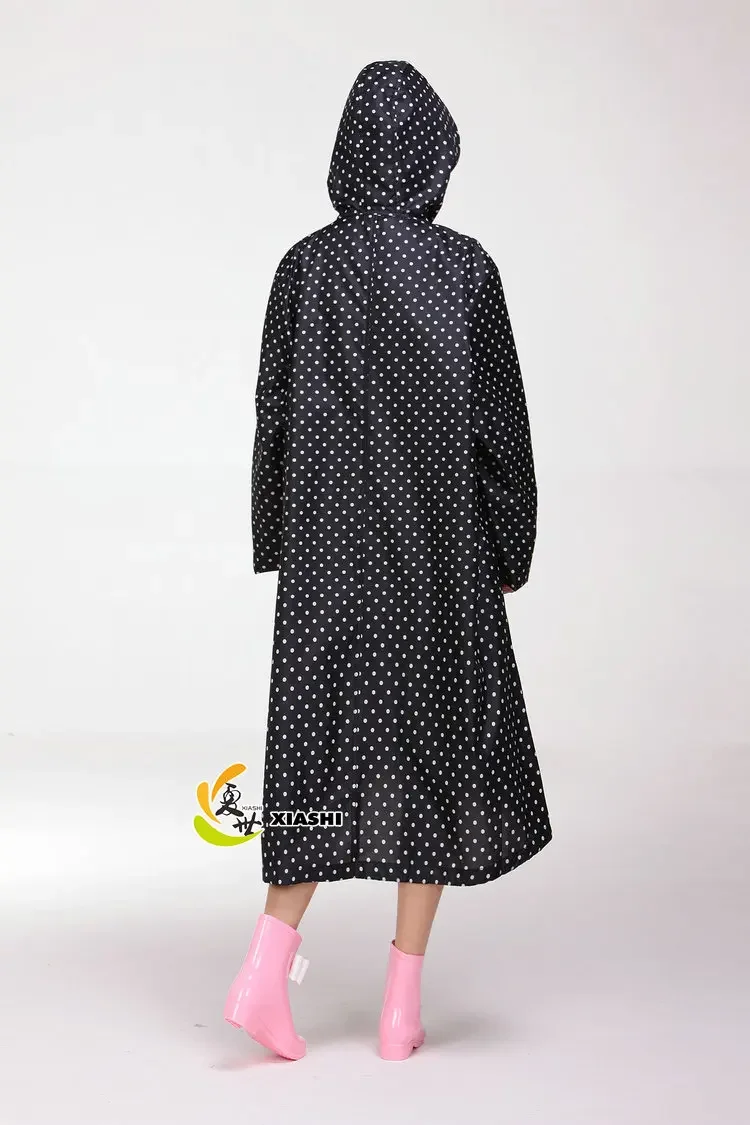 New Big Size XXL Men And Women Lightweight Poncho Waterproof Long Raincoat Adults Outdoor Windproof Rain Jacket Rainwear