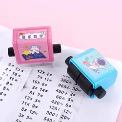 Student Stationery Within 100 Teacher Supplies Math Practice Roller Math Calculate Arithmetic Stamp Number Rolling Stamp