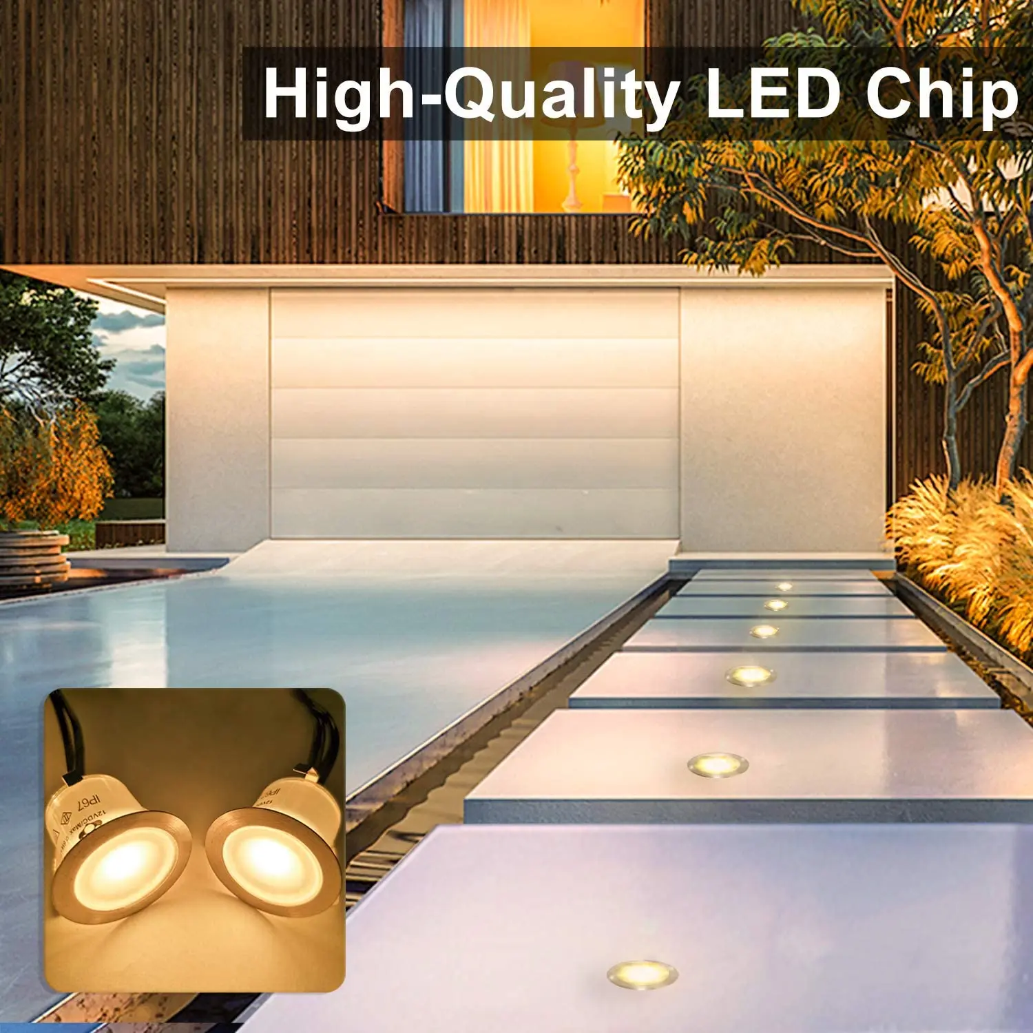 Lampe LED Wi-Fi avec commande vocale, luminaire décoratif d'extérieur,  idéal pour un jardin ou un plancher, compatible Alexa et Google Home -  AliExpress