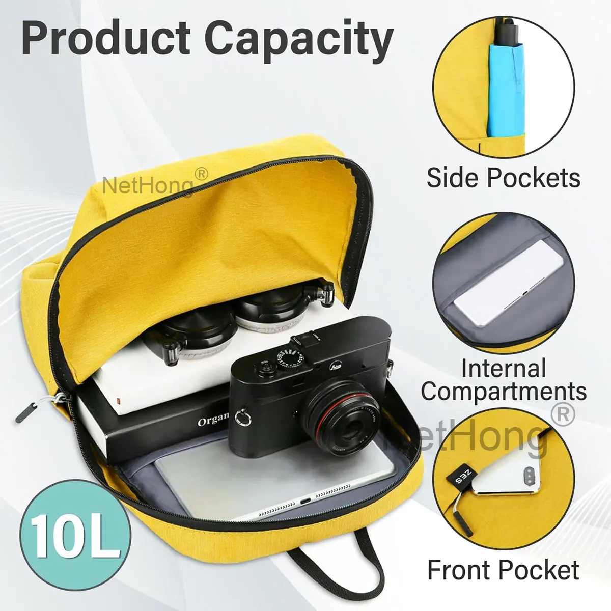 Colorful Student Laptop Backpack Unisex Lightweight Large Capacity Bag Option Dual-Shoulder Computer Bag: 3 - 5 Days Free Delivery Only UK