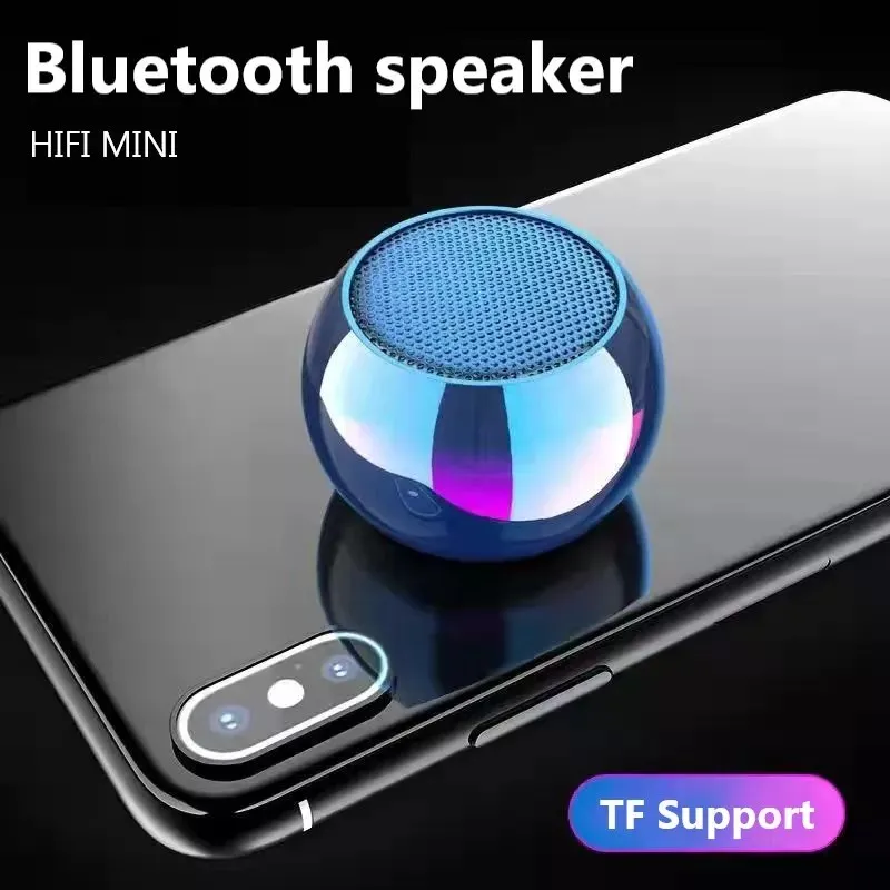 NEW speaker Bluetooth 5.0 support TF Extended Bass and Treble Rock