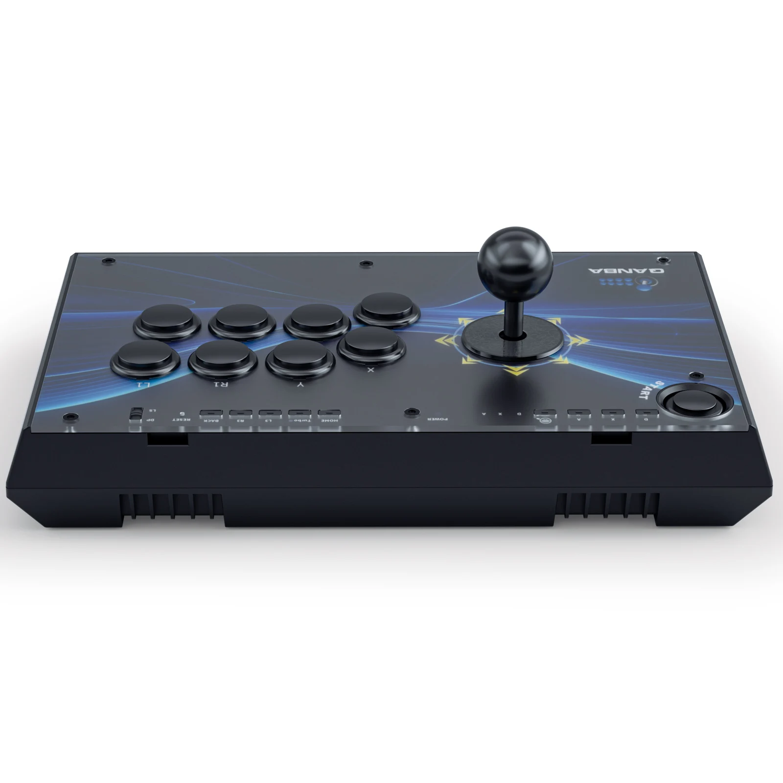 QANBA Q1-WL 아케이드 게임 조이스틱 2.4G 무선 듀얼 모드 연결 아케이드 격투 스틱 (PC/스위치/안드로이드/TV 호환)