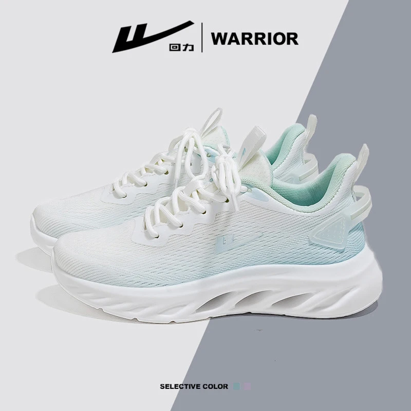 WARRIOR Women's Sports Specific Running Shoes Design Gradient Mesh Breathable Lightweight Walking Shoes Leisure Gym Sneaker 3