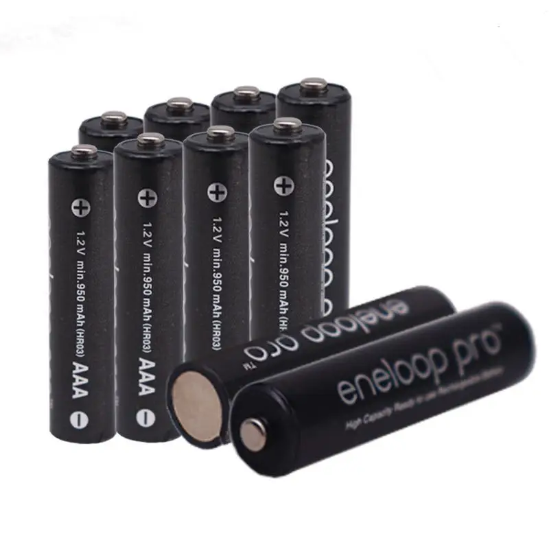 8-64PCSPanasonic Original Eneloop Pro 950mAh AAA battery For Flashlight Toy Camera PreCharged high capacity Rechargeable Battery 3