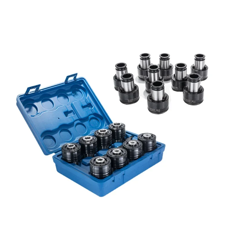 

Tapping Collets For GT12 19mm GT24 30mm TC820 31mm ISO DIN JISChucks forTapping Machine With Overload ProtectionM3-M24Tapper Set