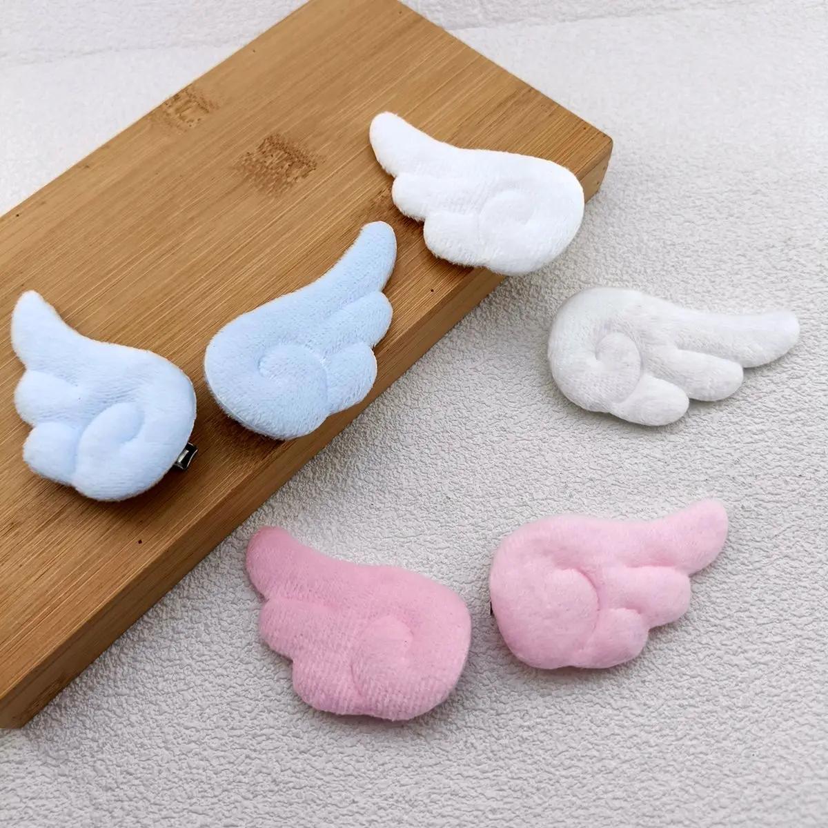 Angel Wing Plush Hairpins 2Pcs/20Pcs 5cm Girl Hair Clip Accessories