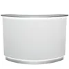 Reception Desk LED Illuminated Curved Reception Desk Area Counter Round Reception Desk 1
