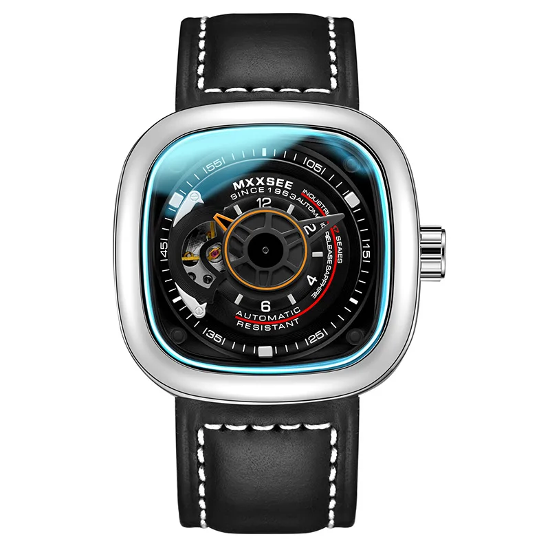MXXSEEMensAutomaticWatchesLuxuryWatchMechanicalWristwatchSport