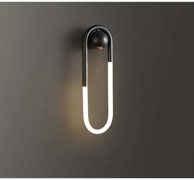 Wall Light U-Shape Installation
