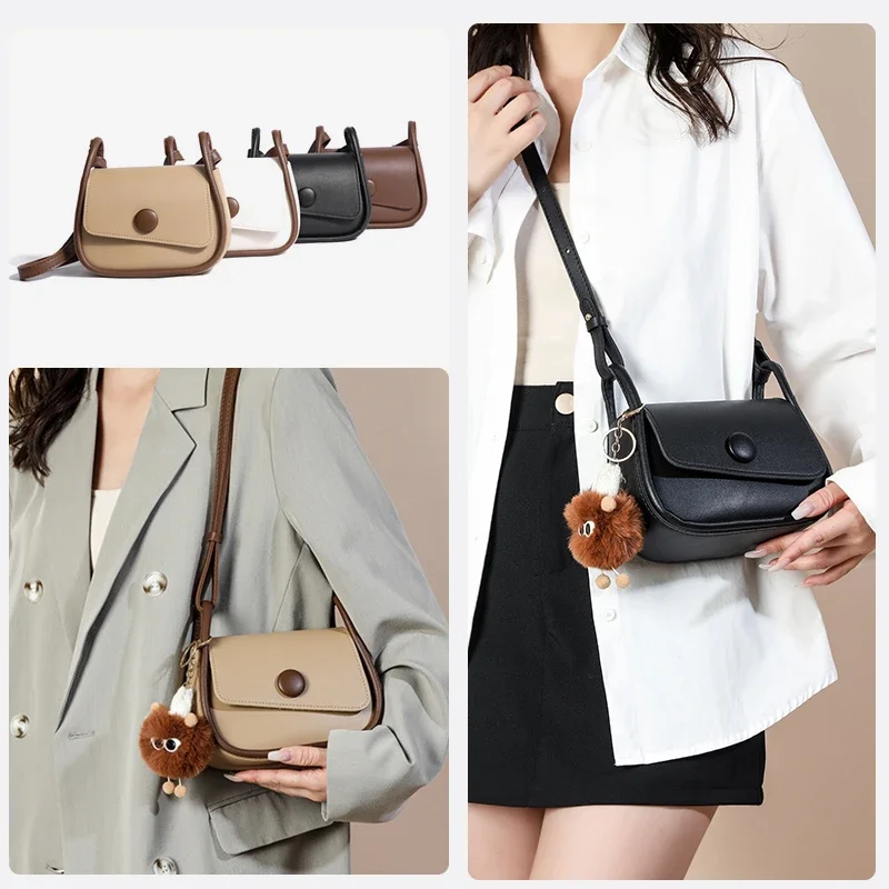 

Luxury Designer Women's Small Handbag Fashion Shoulder Bag Women's PU Leather Case Crossbody Bag