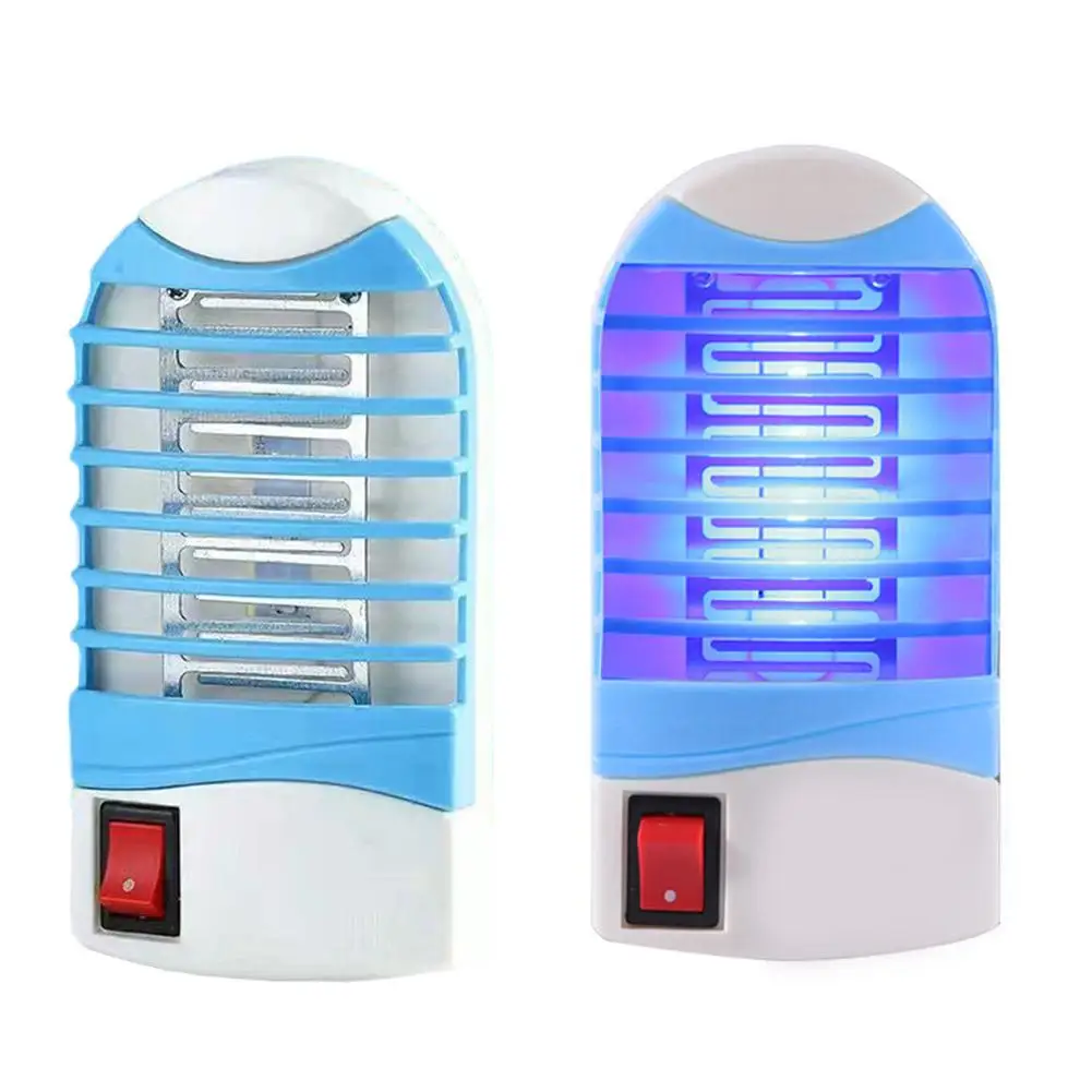 LED 가정용 실내 모기 킬러 램프 미국 플러그 전기 모기 파리 벌레 곤충 트랩 킬러 야간 조명 여름용 램프