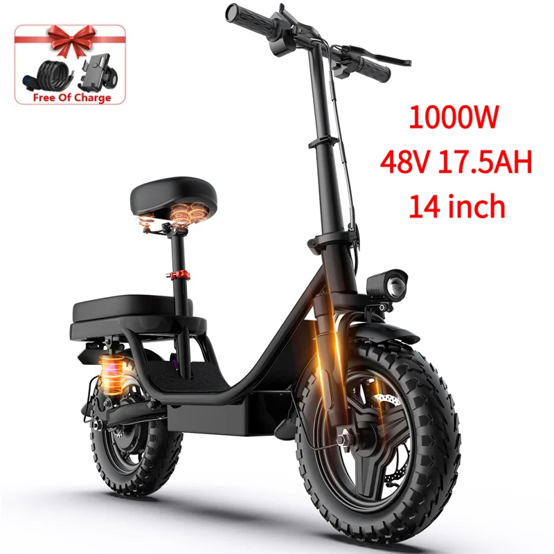 14-Inch UL2849 Electric Scooter with Seat 2