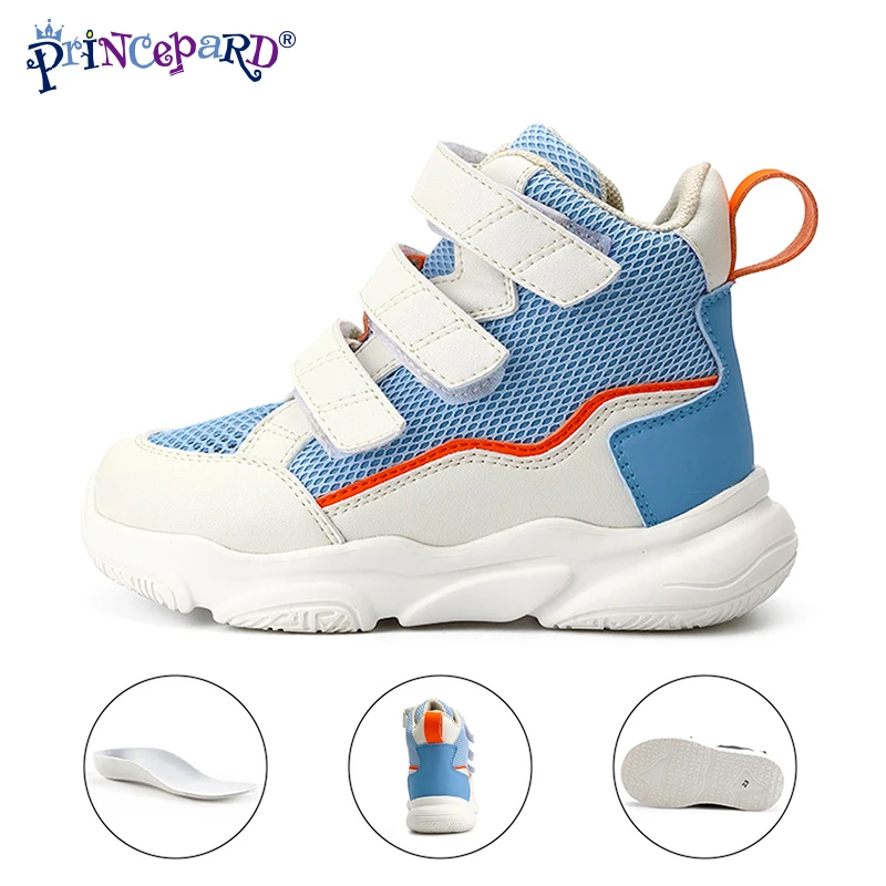 Girl Boy Orthopedic Shoes Autumn Summer Super Light Breathable Footwear High Back Arch Support Sneakers with Corrective Insoles 3