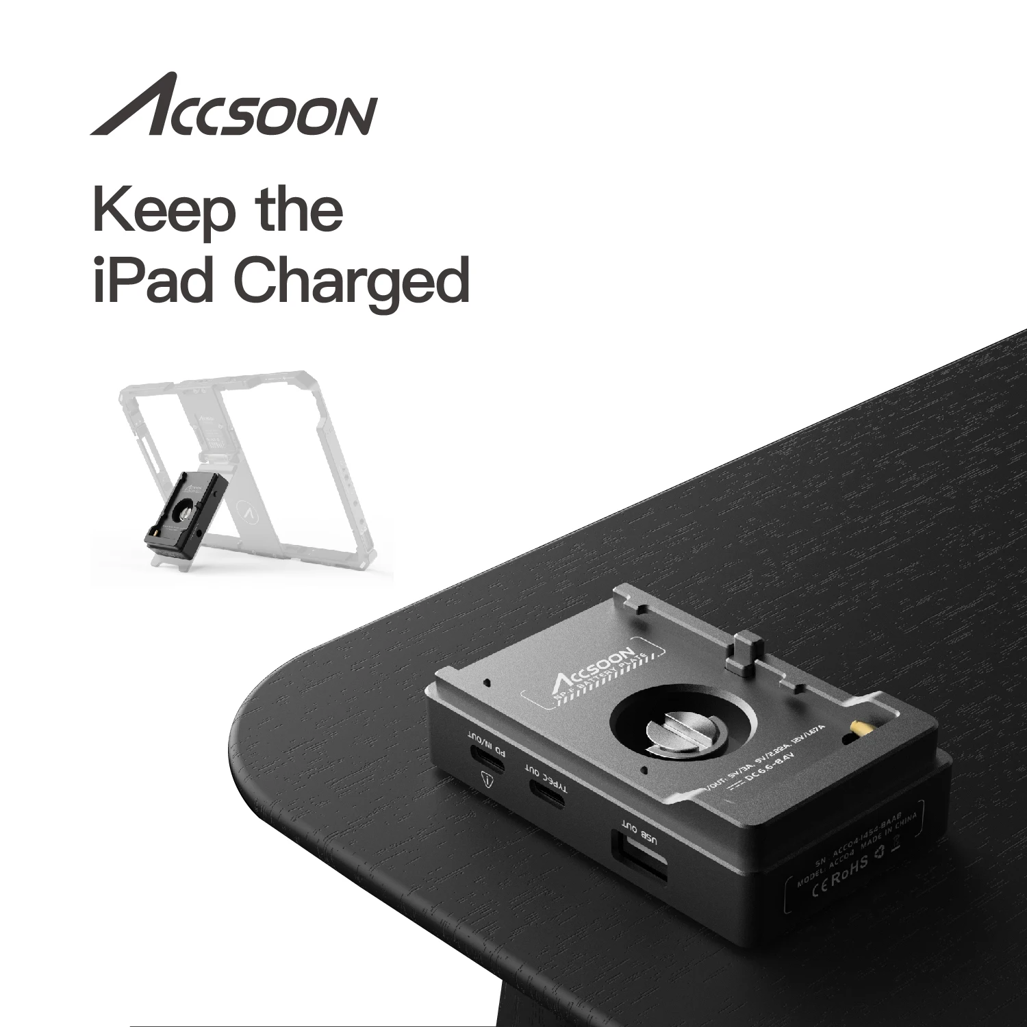 Accsoon Seemo Ipad Powercage Pro Ii Monitoring Cage For Ipad Ipad 