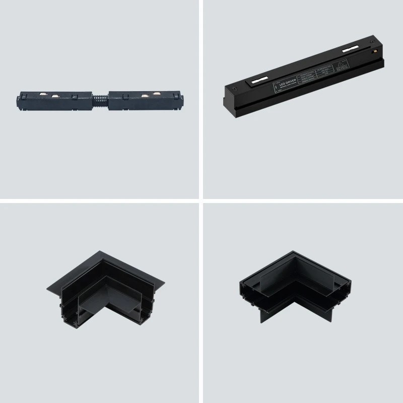 20 Type Magnetic Track Light Any Link And Conductive Module Various Track Accessories