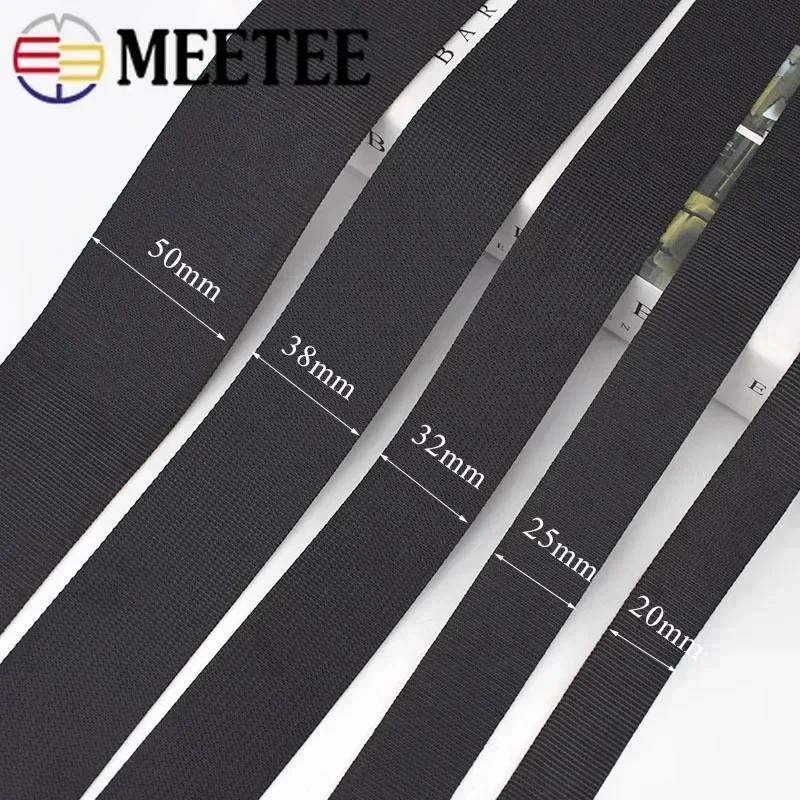 Nylon Webbing 8Meters Nylon Webbing Band Herringbone Pattern Lace Tape Ribbon DIY Bag Strap Sewing Accessories