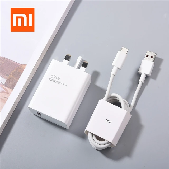 Original For Xiaomi 67w Charger Eu/uk Fast Charge Power Adapter 6a Type C Cable For Mi 12 11 Ultra Redmi Note 9 10 11 X5 X4 Pro - Chargers - AliExpress