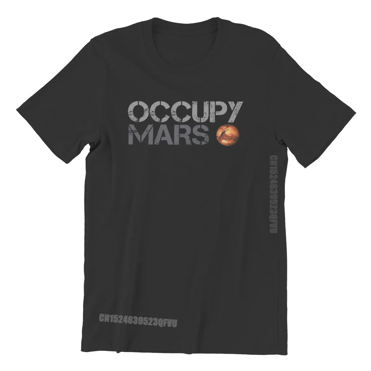 

Mars Space Explorers Occupy Classic Tshirts High Quality Graphic Men Camisas Men Tshirt Clothing Cotton Harajuku T Shirt