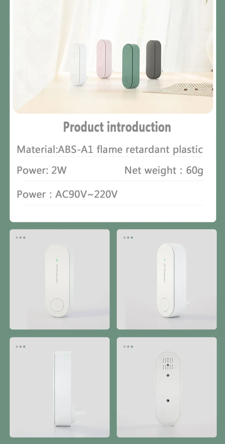 Purificateur d'air Portable à anions,assainisseur d'air,ioniseur ...