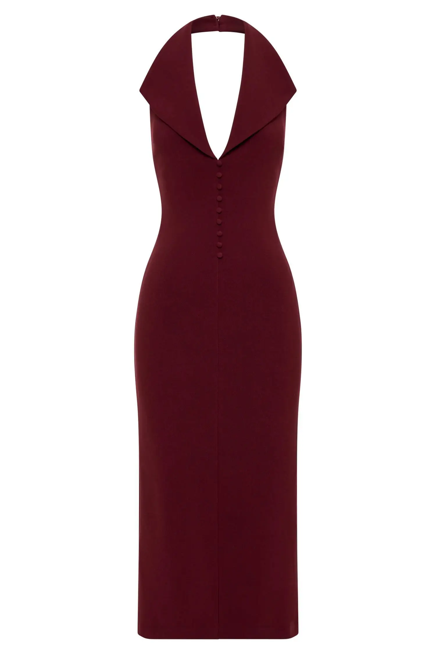 Artcat Elegant Sleeveless Button Bodycon Long Dress Women Sexy Deep V Party Evening Dress Autumn/Winter New Silm Female Vestdos