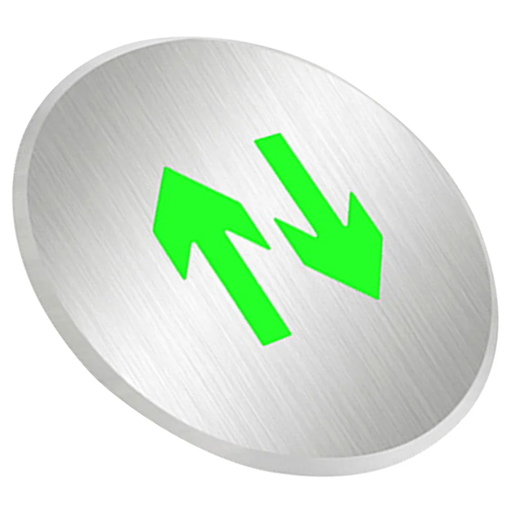 

Emergency Exit Signs Signal Sign Fluorescent Exit Arrow Floor Sign Floor Self Night Non Fire Ground