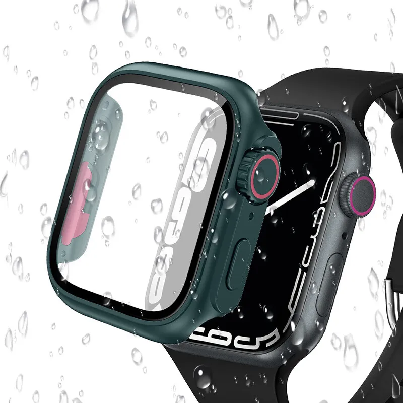 Ultra Bumper Glass+Case for Apple Watch - Full Screen Protector Cover