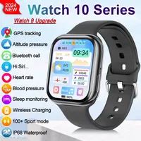 שעון חכם DT 2025 GPS סדרת 10 עבור Apple Watch 10 זיכרון מוזיקה וידאו שיחת Bluetooth עמיד למים NFC Smartwatch עבור Android IOS 1