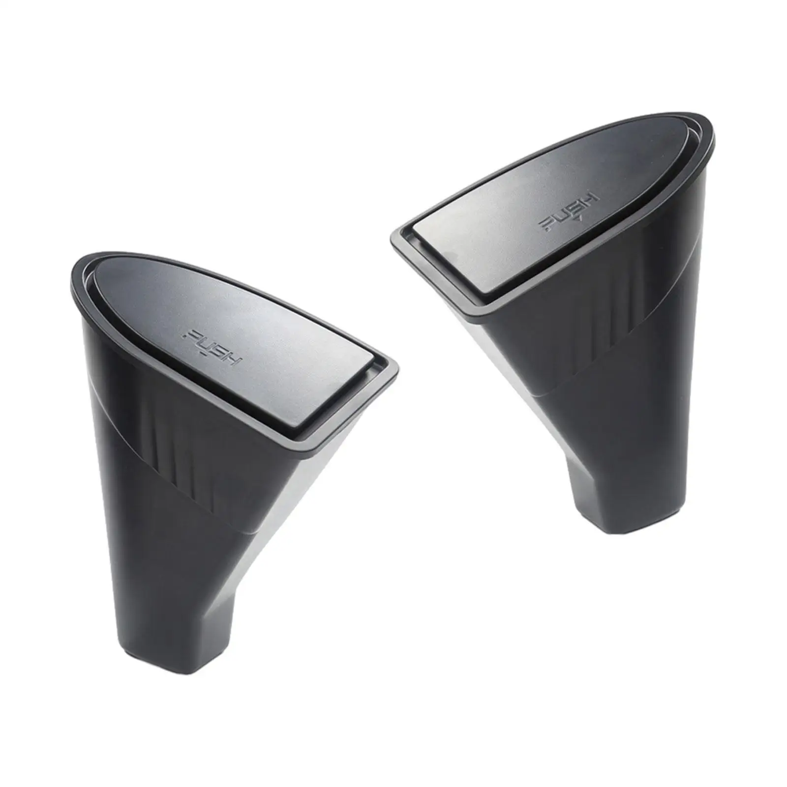 2 Pieces Front Door Side Storage Box Car Trash Can for Model Y
