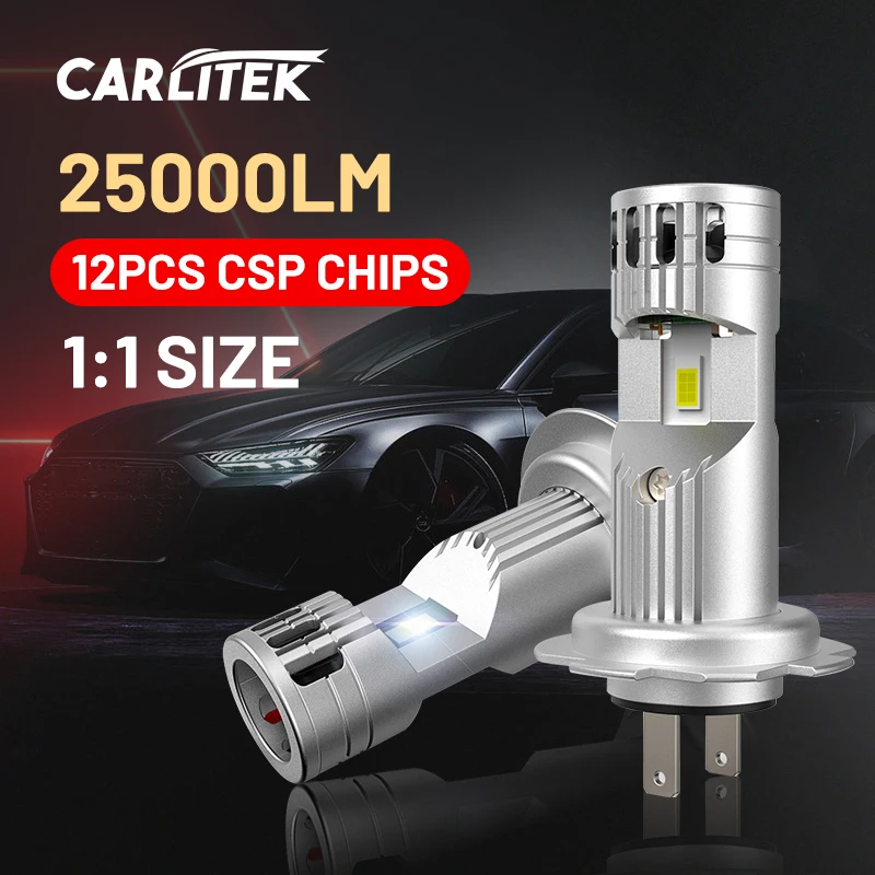 Светодиодные фары H7 25000LM H4 светодиодсветодиодный дальнего и ближнего света 6000K 100