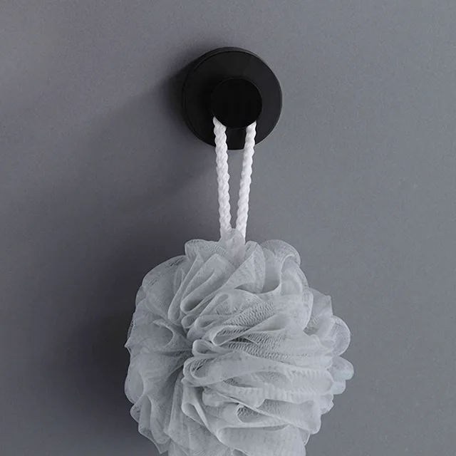 Szívócsésze Függő Kampók Falra Szerelt Varrat Nélküli Bot Horog Műanyag Fali Fogas Fürdőszoba Otthoni Tárolóhorgokhoz - Image 3