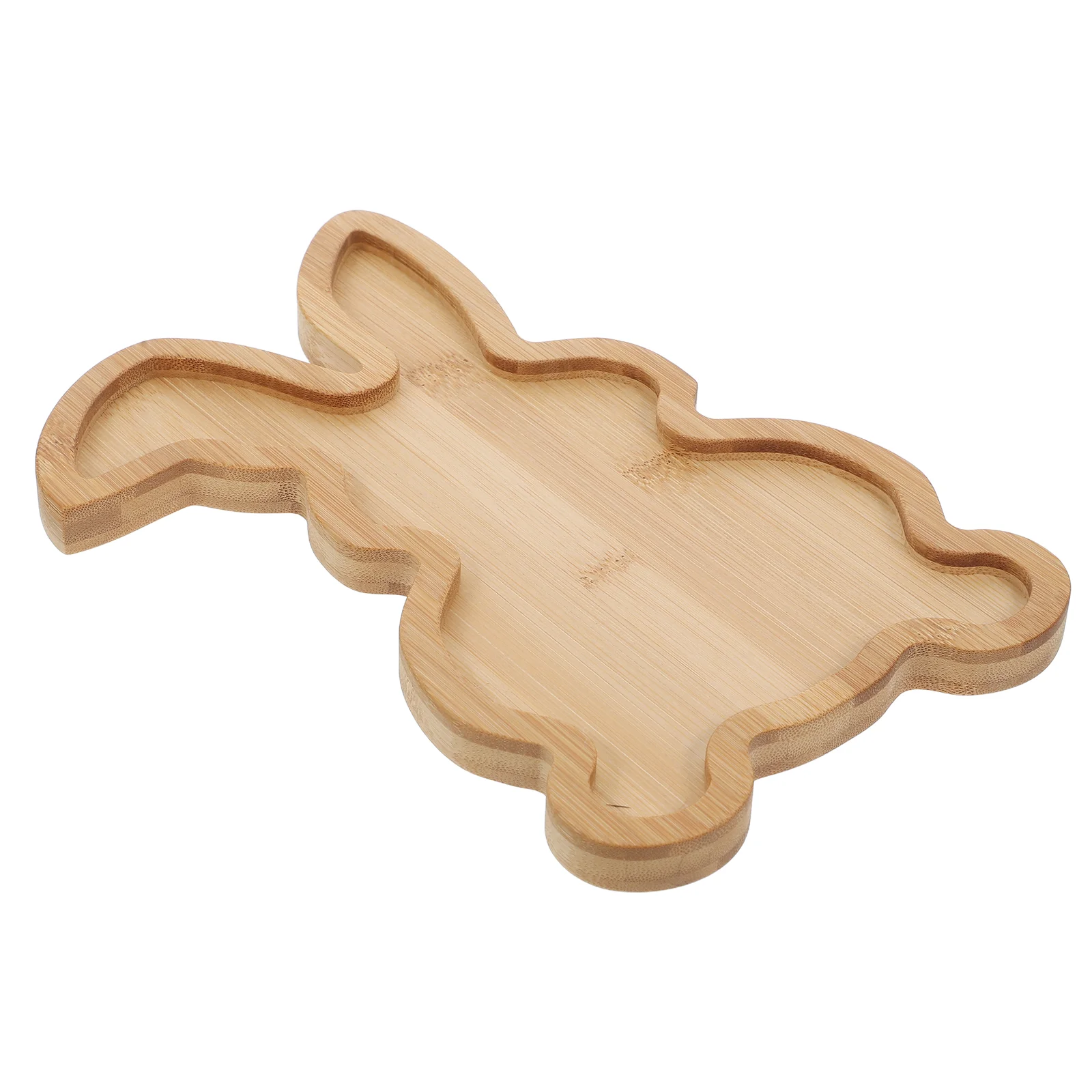 Rabbit Wooden Pallet Bunny Serving Trays Easter Farmhouse Platter Charcuterie Board Platters and Plates Tableware 6