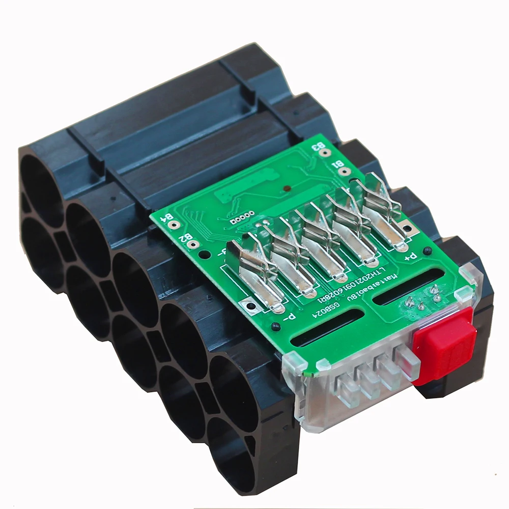 Doscing PCB BMS 리튬 이온 배터리 케이스, 메타보 전동 공구 드릴 625592000 625591000 배터리용 DIY 용량, 18V